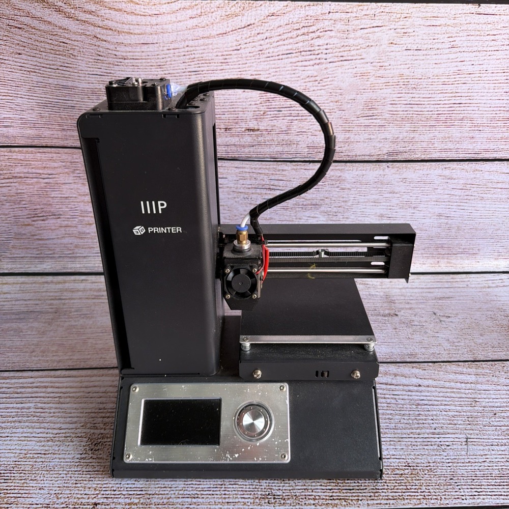 Monoprice MP Select Mini V2 3D Printer E3D Edition Black Filament Printer